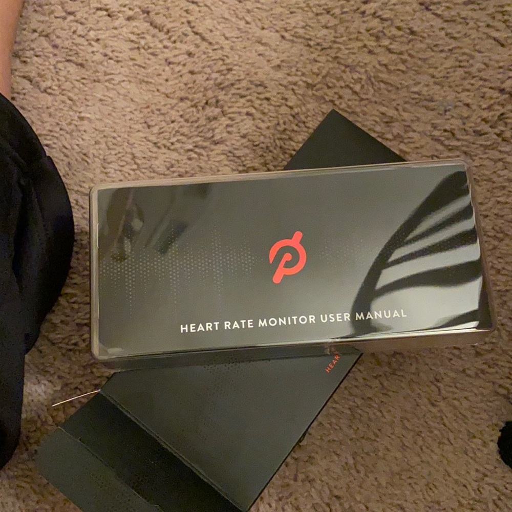 Peloton heart rate monitor